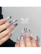 ヘブン ネイル 鶯谷(HEAVEN Nail)/Zebra Nail Design