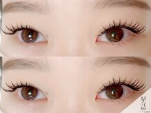 髪化粧アイラッシュ(髪化粧eyelash)/フラットラッシュ　Cカール