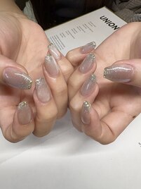 フラッシュグラデ×ストーン