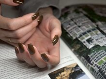 アース ネイルアンドアイラッシュ 甲府昭和店(HAIR & MAKE EARTH Nail&Eyelash)/ボルドーワンカラー¥6500