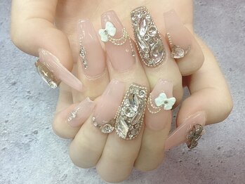 ジャスミンネイル(Jasmine Nail)/スカorチップ★付け放題コース♪
