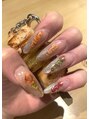 エタニティー(Eternity)&nbsp;焼鳥屋さんでアルバイトをしていた時の「焼き鳥ネイル」です