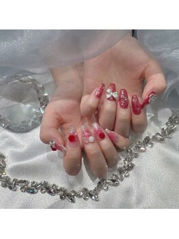 エヌ ネイルスタジオ(N nail studio)/長さだしフル+持ち込み10本