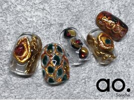 85min 個性派ネイル