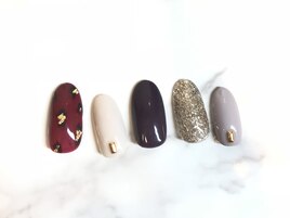 手書きレオパードアート