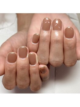 アイリッシュネイル 久屋大通店(Irish Nail)/maogel先端ラメライン