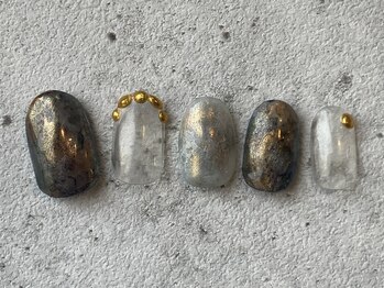 シープラスエー(C+A)/アースカラーニュアンスネイル