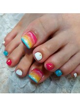 ジル 原店(JilL)/夏フットネイル