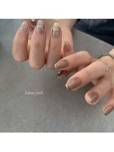レイムネイル(laime nail)/ハイライトフレンチネイル