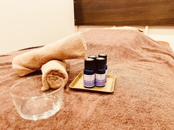 よつ葉/アロマオイルをご用意♪
