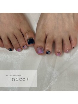 ニコ(nico+)/フットデザイン♪