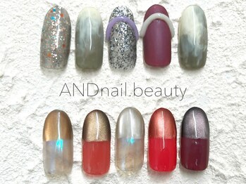 アンドネイル ビューティー(AND nail,beauty)/秋ネイル/マグネット/藤沢
