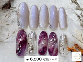 【¥6,800 定額アートコース】
