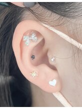 耳つぼジュエリー♪