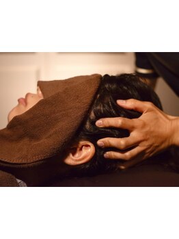 ヘッドスパで癒されたい