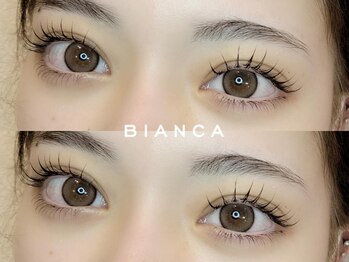 ビアンカ 名駅店(Bianca)/マツエク160本上下¥7500~