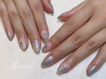 アクイユ 銀座店(ACCUEIL)/冬ネイル