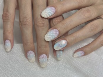 シン(Shinn)/ニットネイル♪グラデーション