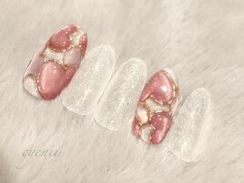 旬ネイル￥9000→￥8000