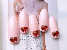 ネイルサロンフォーユー(for u)/ハートネイル♪￥6980