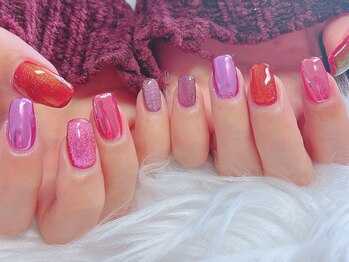 バーロ ビューティールーム(Balo Beauty Room)/ピンクネイル　三軒茶屋