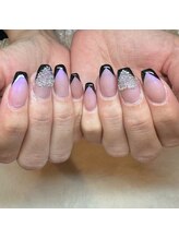 リルシャインネイル(lil shine.nail)/Ｖフレンチ
