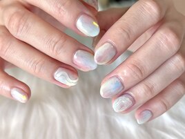 うるうるニュアンスネイル
