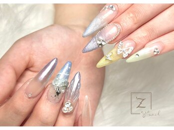 ネイル ジーズ(nail ziez)の写真/デザイン画像＆パーツ持ち込みOK◎浮かない、取れないノンストレスのネイルを♪