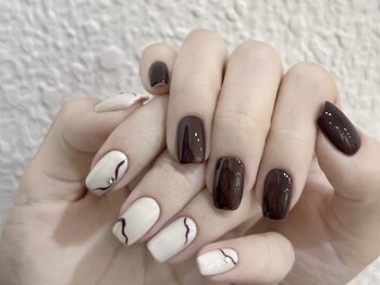 More Glam Nailsalon 大宮東口店 ~韓国ネイル・ワンホンネイル・スカルプネイル~/秋ネイル持ち込み