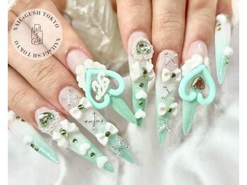 ネイルズガッシュ 蒲田東口店(NAILsGUSH)/パーツ/推し活/リボン