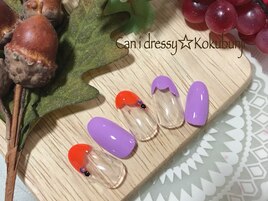 季節のキャンペーンネイル★10月