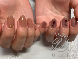 大人フラワーネイル