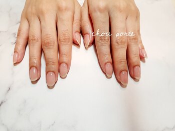 シュポルテ(chou porte)/クリアネイル