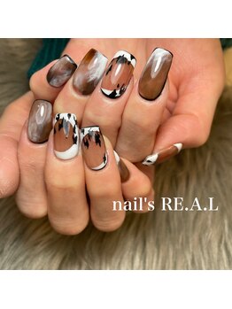 ネイルズリアル 倉敷(nail's RE.A.L)/ニュアンスネイル