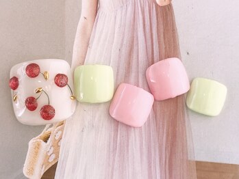 ネイルサロンフォーユー(for u)/さくらんぼネイル¥7000