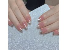 クイーンズビューティーサロン 新宿本店(Queen's beauty salon)/ケア込みガラスフレンチ