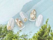 ネイルサロン シェル(Nail Salon SHELL)/夏のホワイトネイル