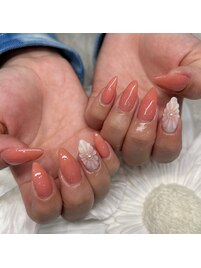 シンプルジェルネイル