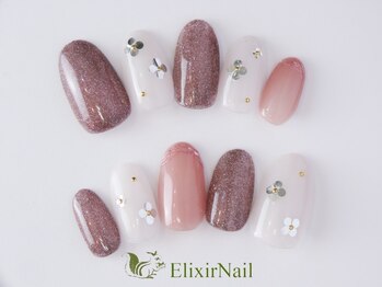 エリクサーネイル 五反田(Elixir Nail)/定額a シンプル／クーポン使用