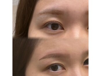 チル アンド アイ 船橋駅前店(Chill&Eye)/美眉スタイリング/BeforeAfter