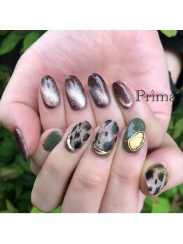 プリマ(Prima)/マグネット×アニマル柄