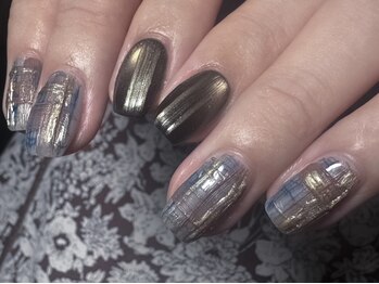 ルマート 池袋東口店(Lumart)の写真/ここでしか出会えない、唯一無二の特別なニュアンスネイルをお届け◎《デザインの持ち込みも可能です》