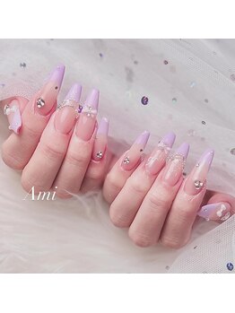 アミネイル 中野(Ami Nail)/ワンホンガーリーネイル