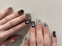 PlusEwalu四日市ネイル/パラジェル/フィルイン/長さだし/マグネット/フット/スカルプ/ブラックネイル♪ [四日市/桑名]