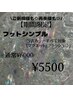 【どこよりも低価格】オフ無料◎フットネイル ￥5500