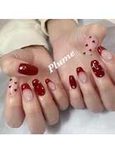 プリュム(Plume)/☆フレンチネイル