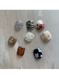 定額foot nail 5500円
