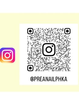 プレアネイル(prea nail)/Instagram登録用QRコード