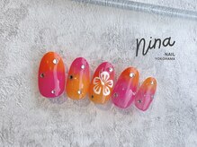 フィリス 横浜店(PHYLIS)/#ハイビスカスネイル