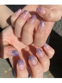 ラメグラデーション